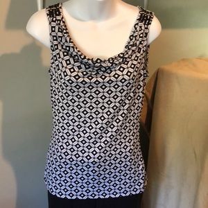 Sleeveless White House/Black Market pullover top